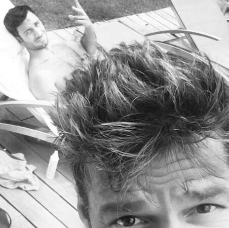 Et selfie-photoboom pour Ricky Martin et son boyfriend.