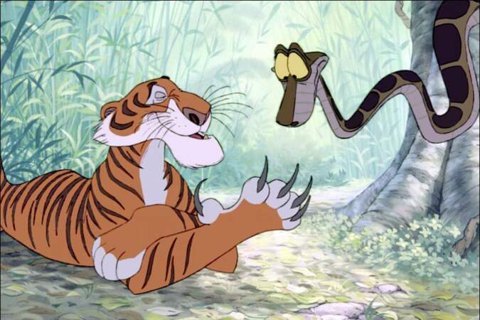 Shere Khan et Kaa rivalisent de sournoiserie pour s'emparer de Mowgli
