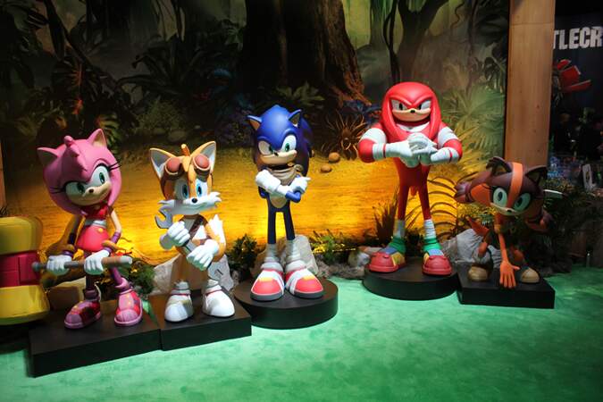 Mais également des figurines (Coucou Sonic et ses amis)