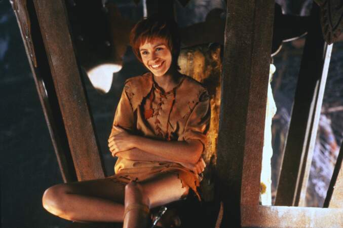 Look mutin pour son rôle de fée Clochette dans Hook, ou la revanche du capitaine crochet de Steven Spielberg (1991)