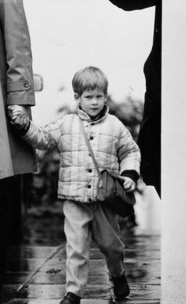 Ici âgé de 5 ans, le prince Harry se mariera le 19 mai prochain avec l'actrice américaine Meghan Markle