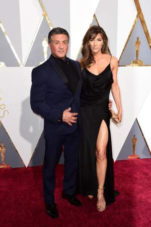 Sylvester Stallone et sa femme Jennifer Flavin. Dommage que Sly soit reparti bredouille !