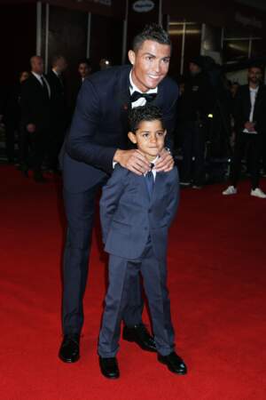 Cristiano Ronaldo et son fils, Cristiano Ronaldo Jr.
