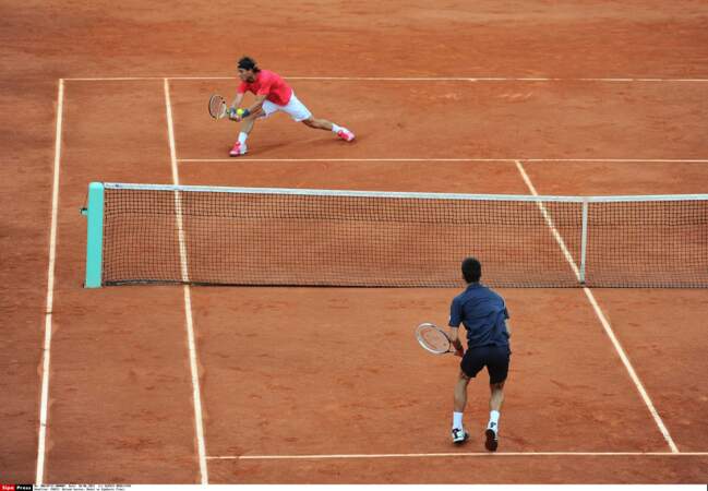 2012 : L'Espagnol bat le Serbe Novak Djokovic