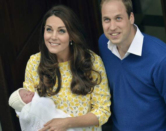 Mai : Kate et William heureux de présenter leur princesse à tous