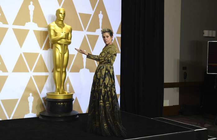 Frances McDormand a eu enfin son heure de gloire cette nuit : Meilleure actrice pour Three Billboards…