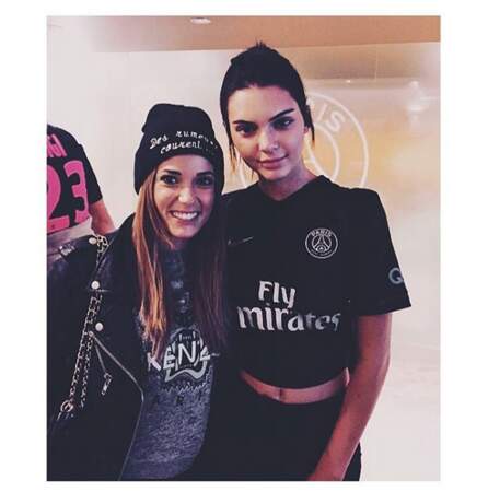 Et Capucine Anav était super heureuse de nous montrer sa photo avec Kendall Jenner.