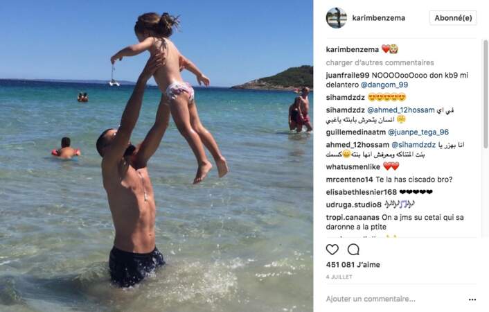Karim Benzema maitrise la chorégraphie de Dirty Dancing comme un dieu, pour le grand plaisir de sa fille 