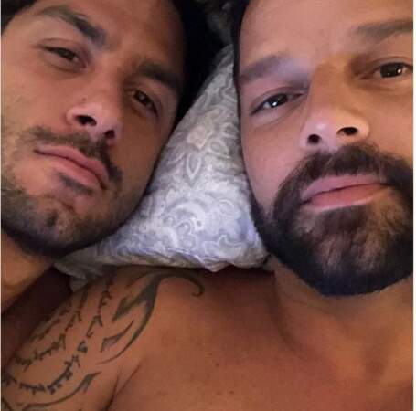 Ricky Martin et Jawan Yosef au réveil