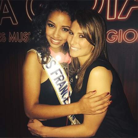 Flora Coquerel, Miss France 2014, a fêté son anniversaire en compagnie de Laury Thilleman...