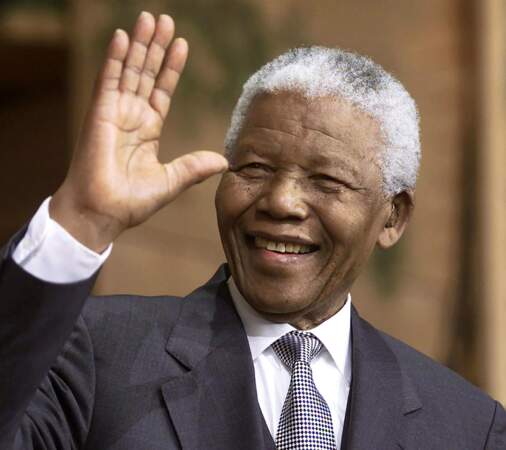Nelson Mandela en novembre 2001