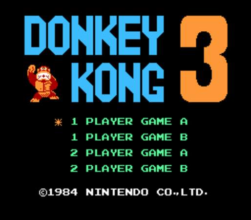 Donkey Kong 3 - Arcade (1983)