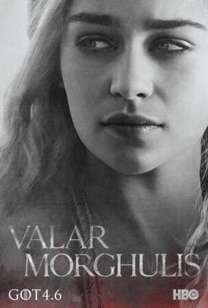 Emilia Clarke est Daenerys Targaryen