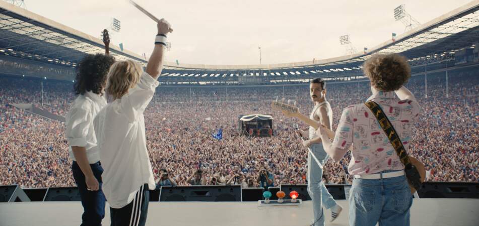 Le concert Live Aid à Wembley en juillet 1985 a été reconstitué pour l'occasion