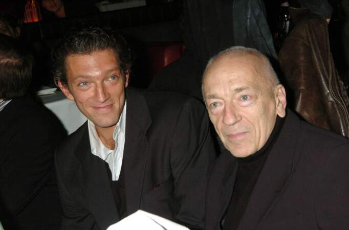 Vincent Cassel et Jean-Pierre Cassel, décédé en 2007, qui ont tous les deux joué dans Les Rivières Pourpres.