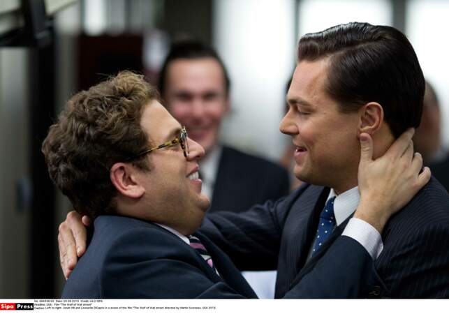 Au côté de Leonardo DiCaprio dans Le loup de Wall Street (2013)