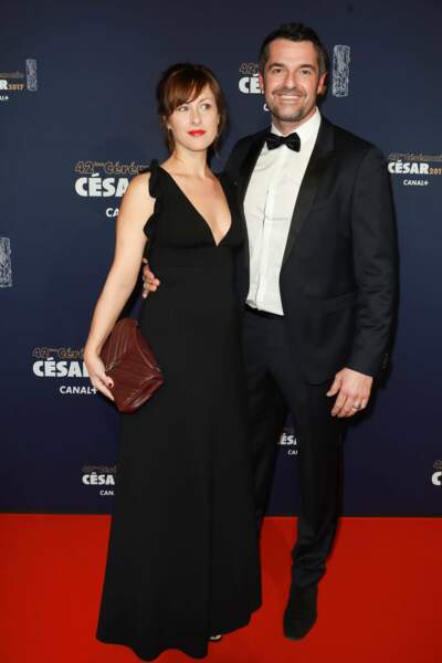 Arnaud Ducret et sa femme Maurine