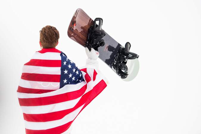 Et on finit ce diaporama sur la belle image de Shaun White, le snowboardeur américain, après sa belle victoire 