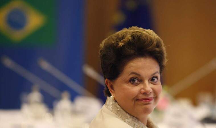 Dilma Rousseff, la première femme présidente de la République fédérale du Brésil 