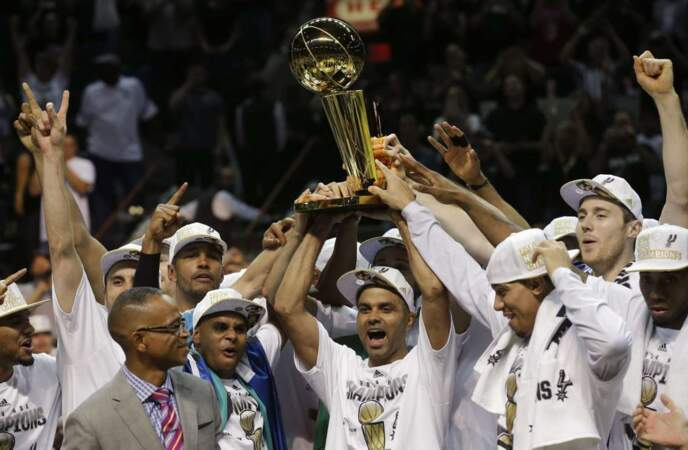 Les Spurs fêtent leur 5e sacre en NBA