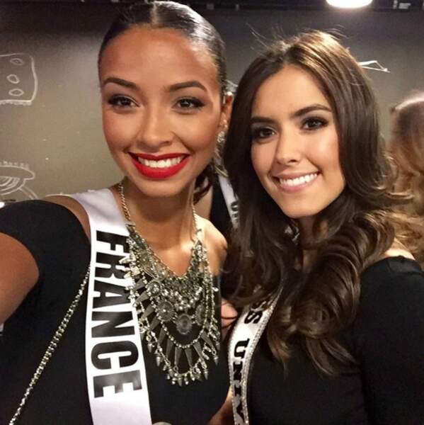 Selfie avec Miss Univers 2014, rien que ça !