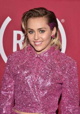 Miley Cyrus a été élue "végétarienne la plus sexy" en 2015 par Peta. 