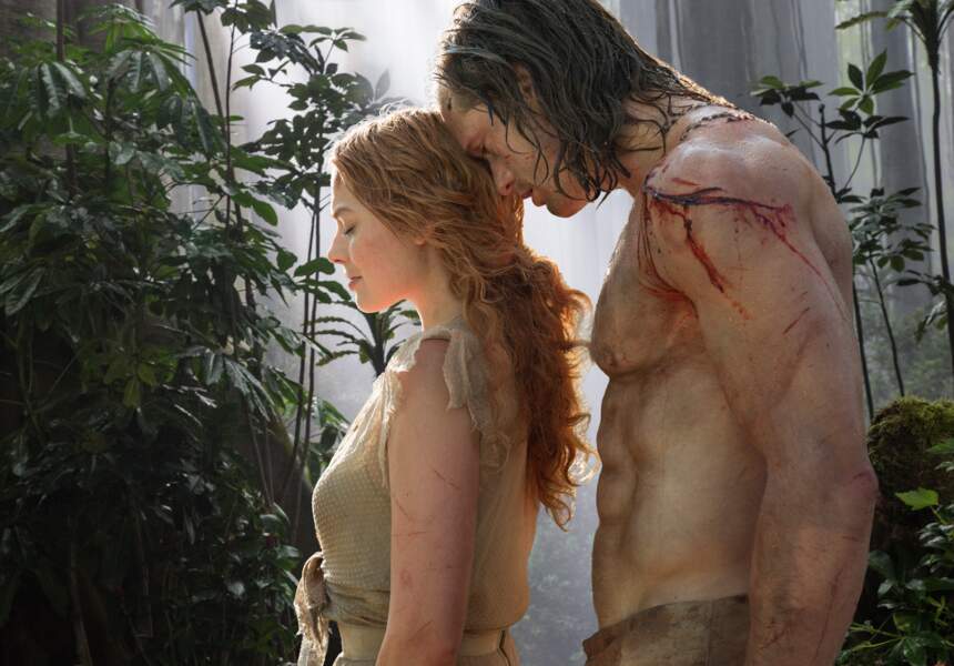 Tarzan (13/07) : Alexander Skarsgård et Margot Robbie, alias Tarzan et Jane