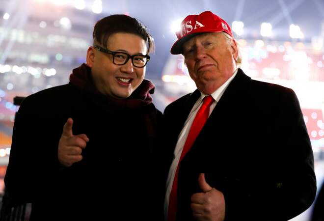 Donald Trump et Kim Jong-un présents en tribune ? 