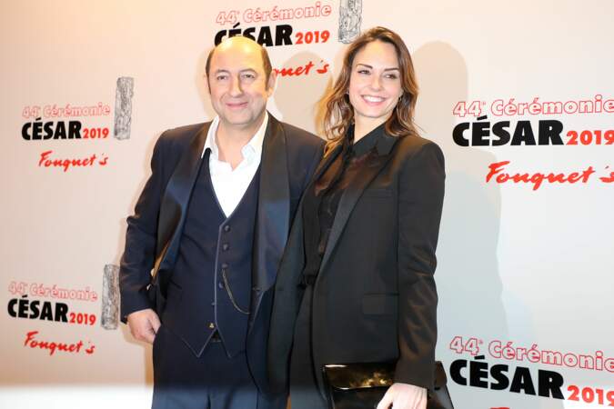 Julia Vignali et Kad Merad se sont rencontrés en 2014 sur le plateau de C à vous (France 5)