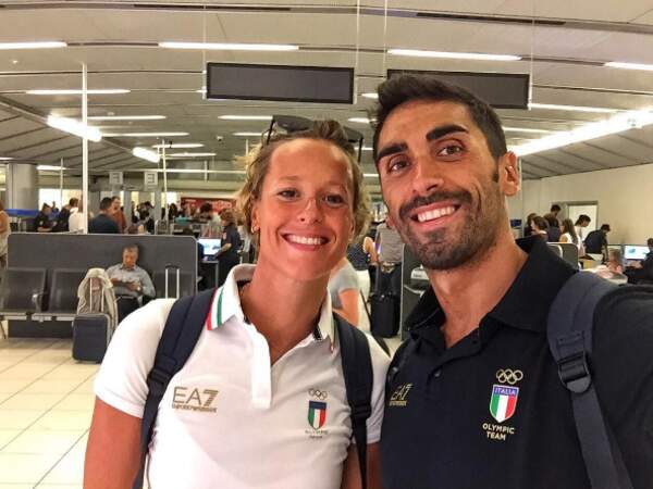 Federica Pellegrini et Filippo Magnini, le couple star de la natation italienne 
