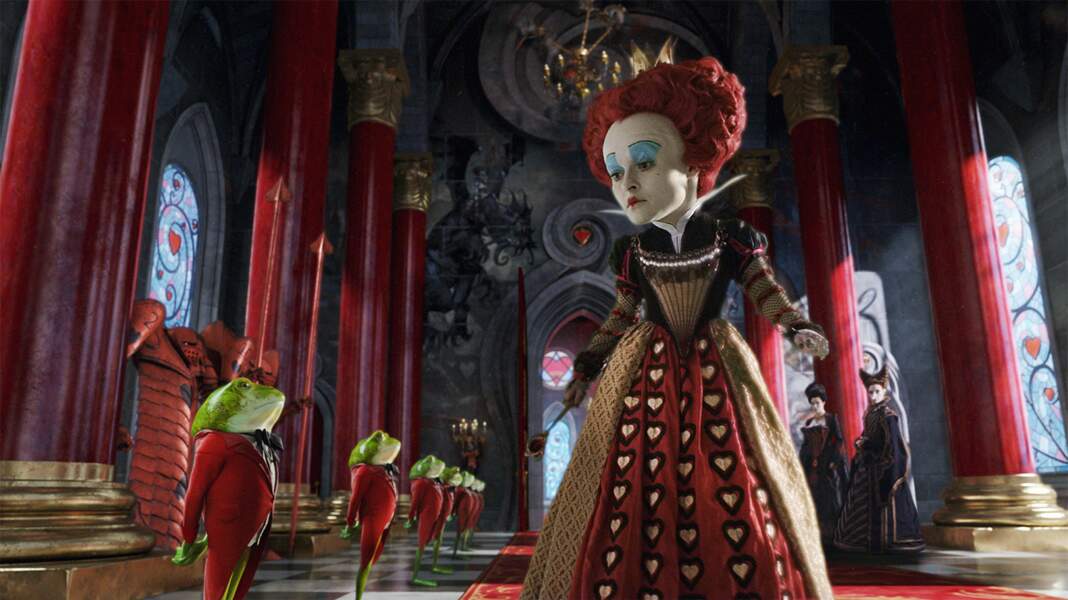 La Reine Rouge, incarnée par Helena Bonham Carter dans le film de Tim Burton