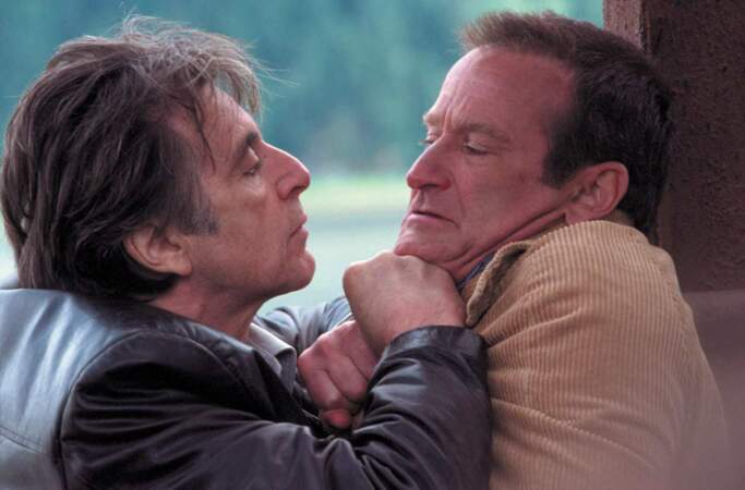 Robin Williams dans Insomnia (avec Al Pacino) en 2002
