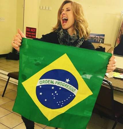 Et Lara Fabian est hystérique à l'idée de monter prochainement sur scène au Brésil. 