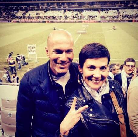 Mais 2015, c'est aussi l'année des rencontres improbables : Zidane et Cristina Cordula. 