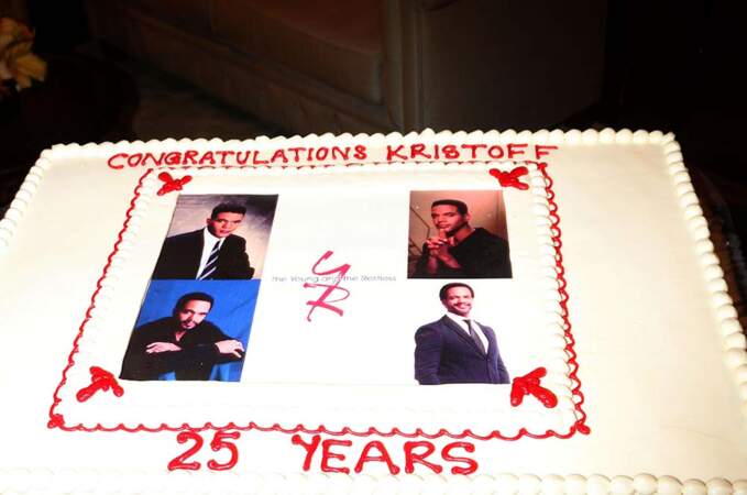 En 2016, Kristoff St. John a aussi célébré ses 25 ans au sein du casting du soap opera !