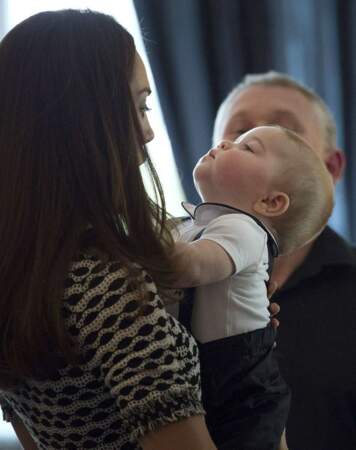Le prince George et sa mère Kate sont visiblement très complices