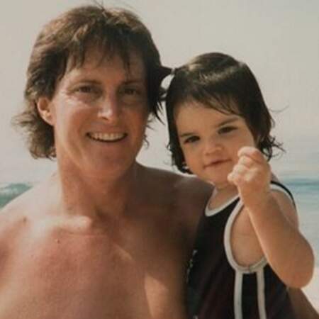 Kendall Jenner et Bruce Jenner, avant qu'il ne devienne Caitlyn. 