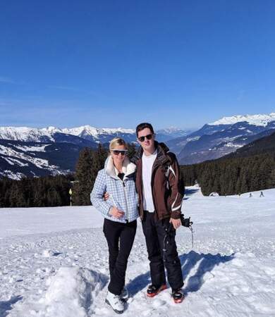 Et Nicky Hilton et son mari James profitait de la poudreuse française dans les Alpes. 