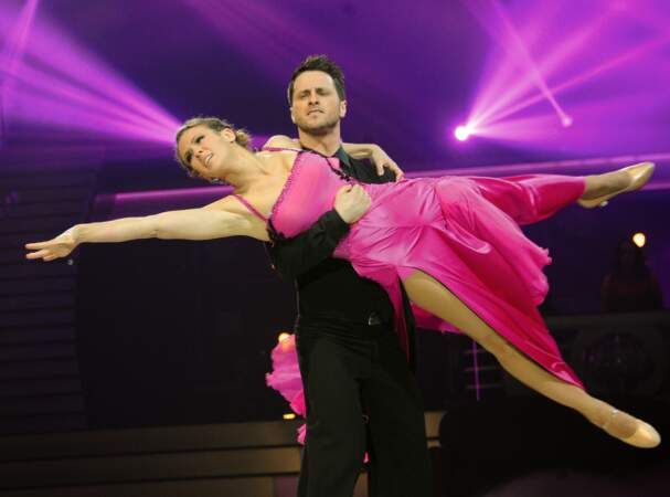 Lorie et Christian Millette à la première de la tournée Danse avec les stars à Bercy