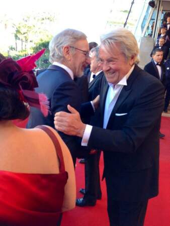 Spielberg, "l'homme qui murmurait à l'oreille de Delon" selon Gilles Jacob 