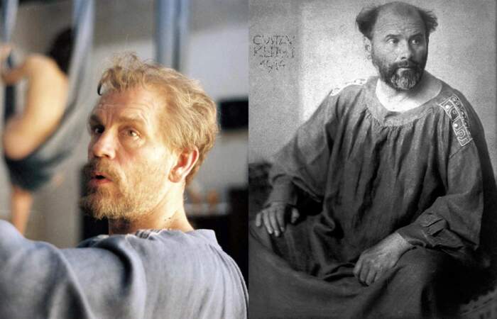 Il est Gustave Klimt, pour Raoul Ruiz. Capillairement parlant, on va dire que ça passe