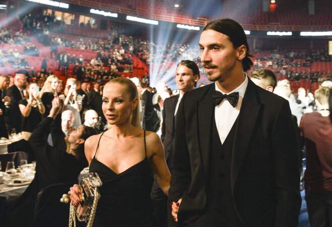 Zlatan Ibrahimovic (35 ans) et Helena Seger (46 ans). 