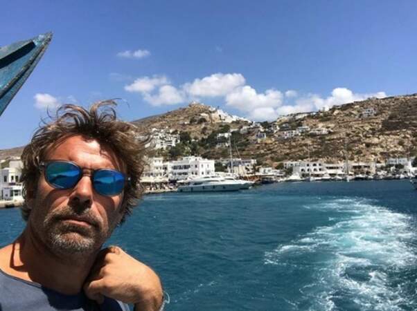 Patrick Puydebat se dirigeait vers Amorgos en Grèce. 