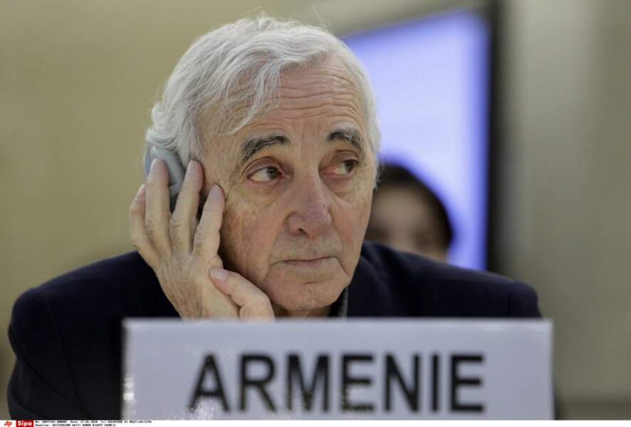 Charles Aznavour a aussi été ambassadeur d'Arménie en Suisse
