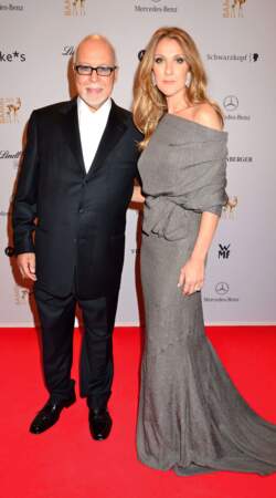 Céline Dion et René Angelil, décédé le 14 janvier 2016.