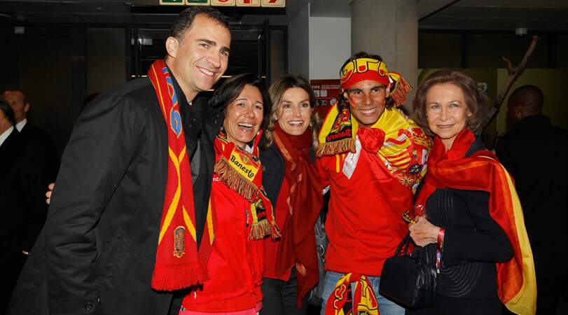 Viva España pour Rafael Nadal ! (crédit photo : Almagro/ABACA )
