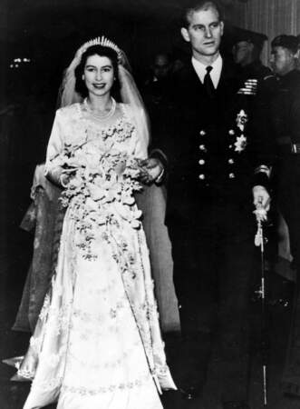 Le 20 novembre 1947, les deux amoureux se marient à Westminster