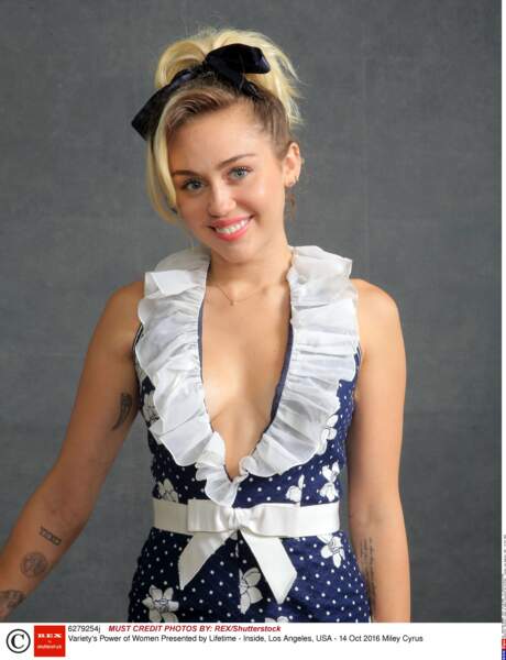 Et on finit sur Miley Cyrus, enfin Destiny Hope Cyrus