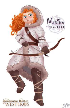 Merida (Rebelle) en Ygritte