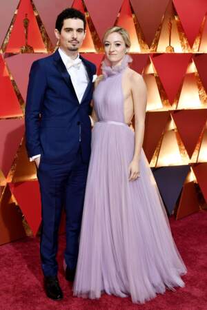 Damien Chazelle et son compagne Olivia Hamilton, couple star de la soirée